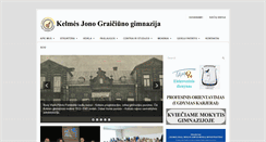 Desktop Screenshot of jggimnazija.lt